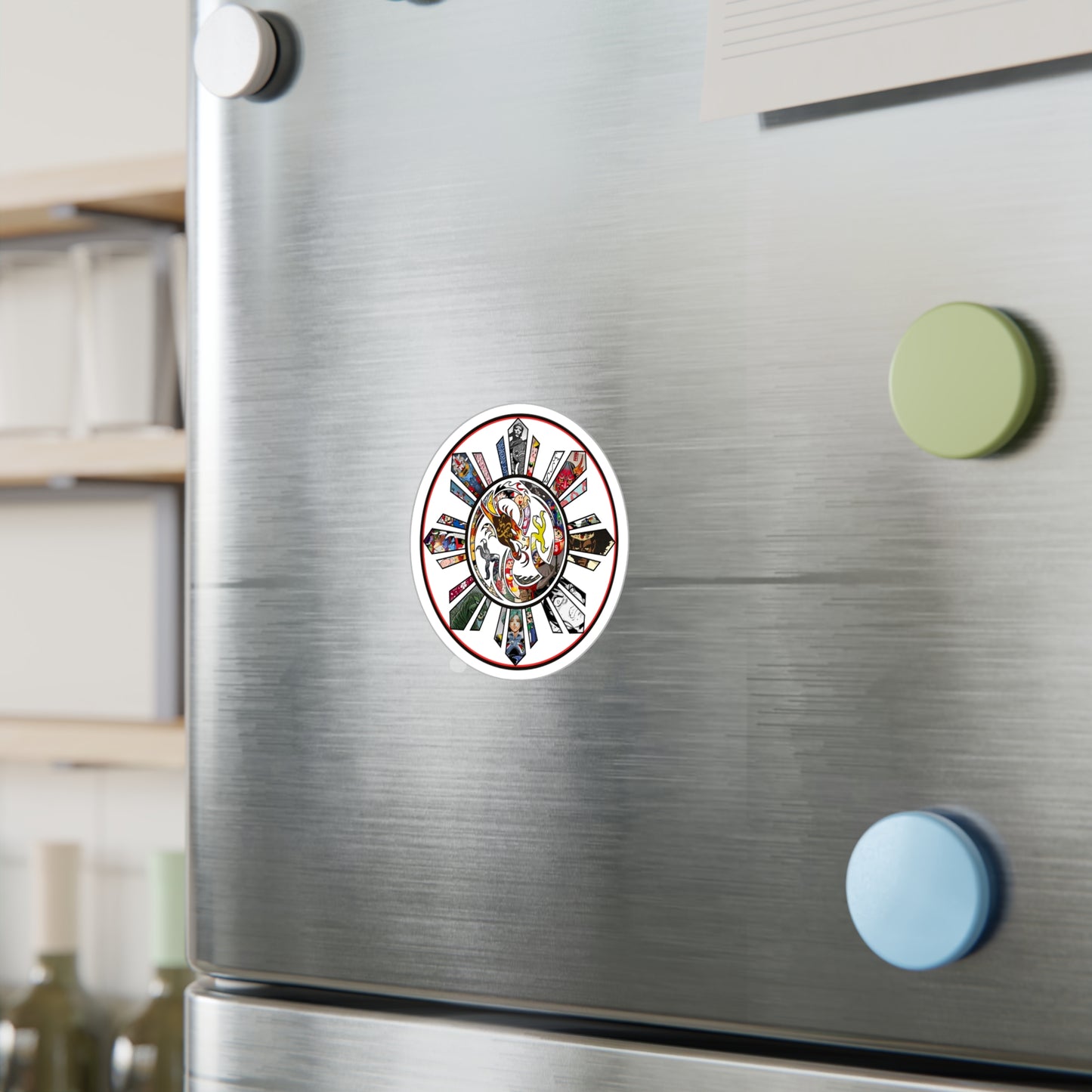 Sun Dragon Graphic Decal