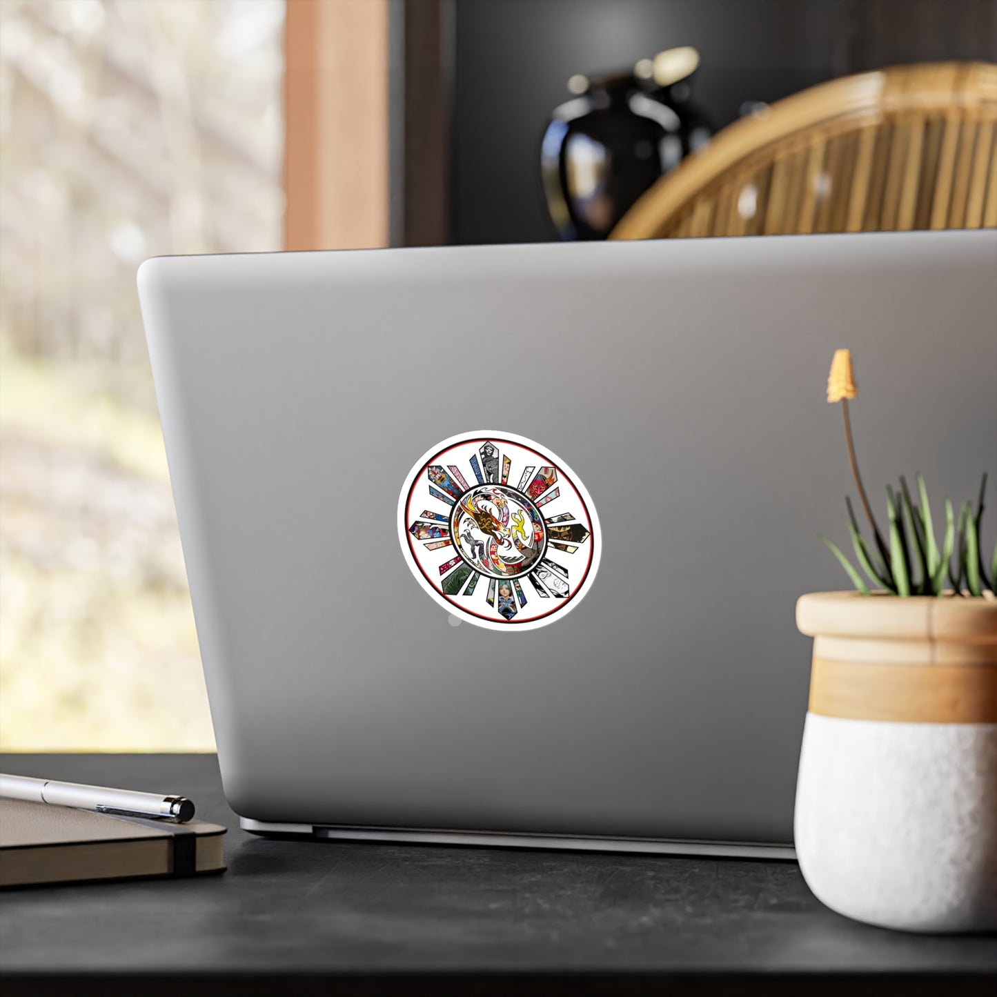 Sun Dragon Graphic Decal