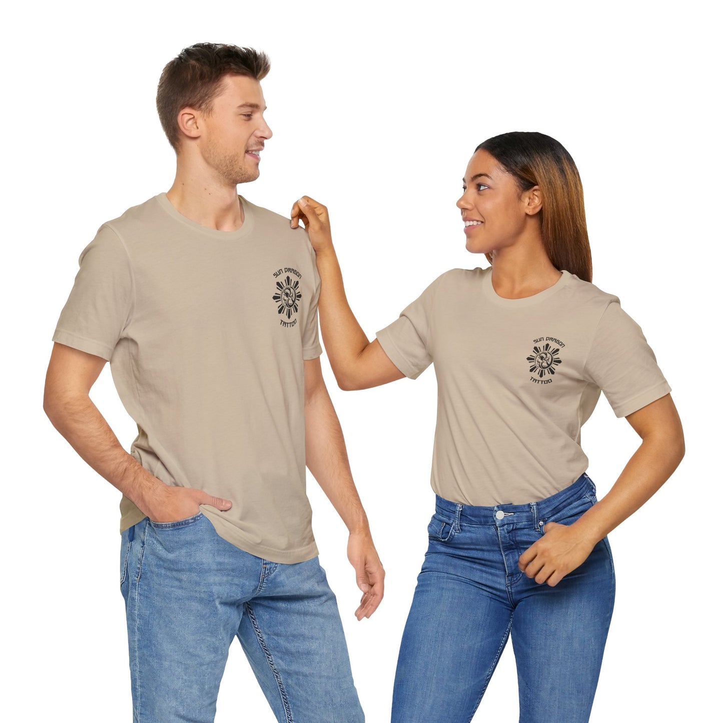 Sun Dragon Chest Logo Tee