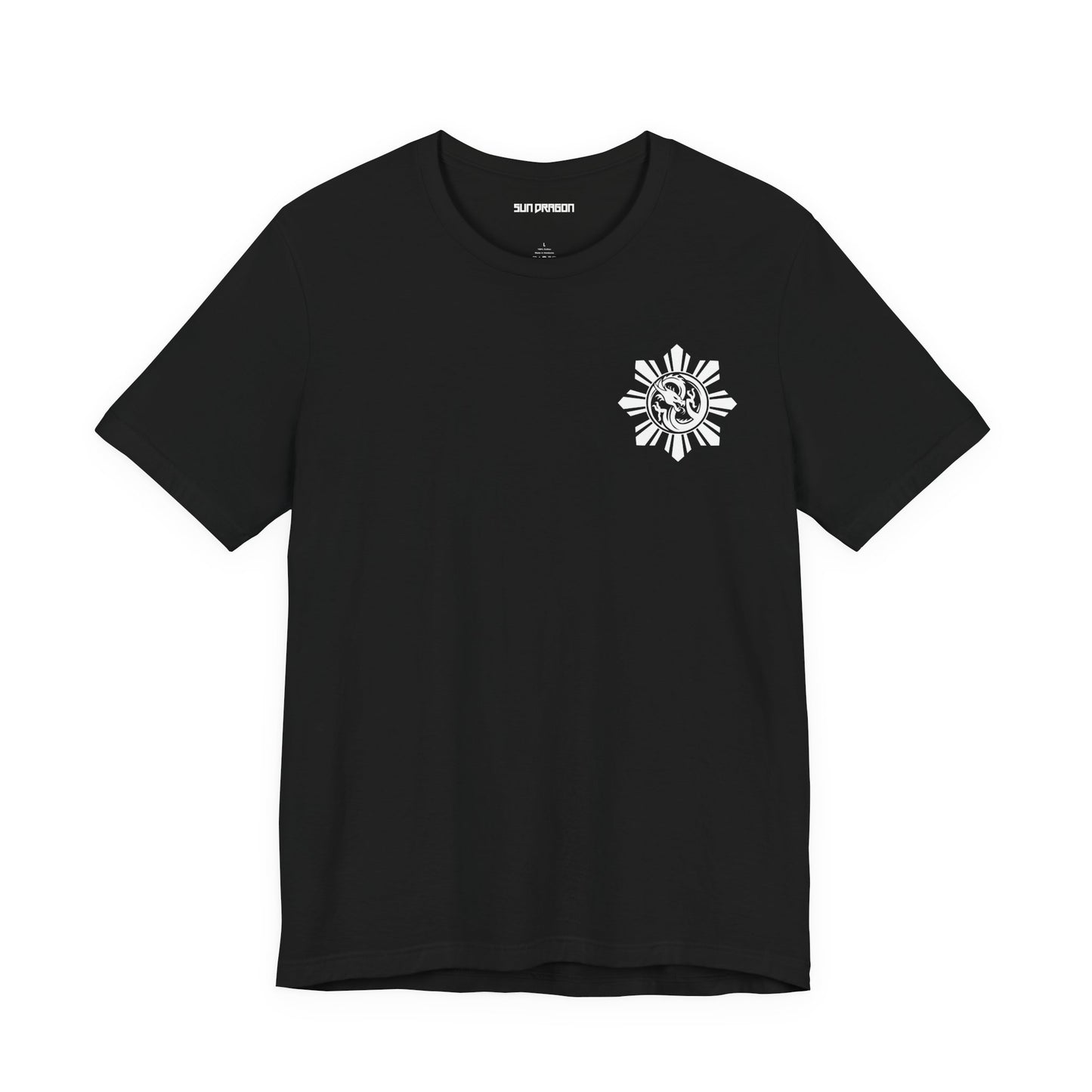 Sun Dragon Front Back Logo Tee